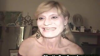 Ghetto Granny Bride Geezer Gremlin Sucks Younger Filthy Dick!