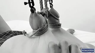 GYM is OVERRATED: Saggy tits predicament Bondage Torture  – Bdsmlovers91