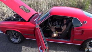 Public Flashing after Pedal Pumping 69 Mustang Cobra