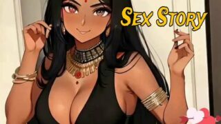 Sexy Indian Big Boob Bhabhi in Saree Anime