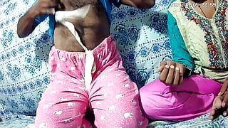 Tight pussy Indian dasi stepmom and stepson sex in the jungle