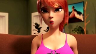 3D FUTA – Horny Dickgirls Rough ANAL – 2024 Animation