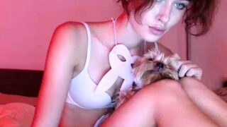 Amateur Blonde Teen Plays Solo with Toy Webcam Porn