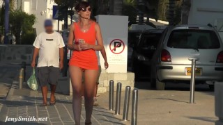 Jeny Smith compilation: Public flashing moments (January 2019)