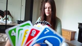 My StepSIS come to me without panties and lost her virginity in UNO…