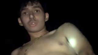 Public risky masturbation Indian gay boy Allen Biju