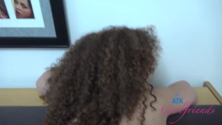 Exotic Amateur Willow Ryder in curly hair gets pussy licked blowjob and fucked doggystyle