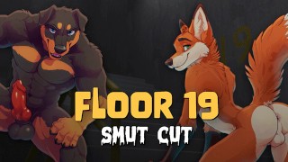 FLOOR 19 🔥SMUT CUT🔥 Furry Gay Animation