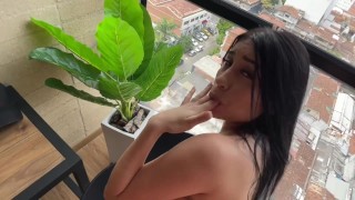 Hot Petite Latina Model Fucks Her Step Daddy for attention