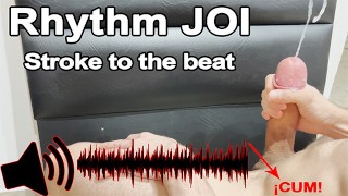 Rhythm JOI: ASMR Stroke to the beat – Jerk Off Instructions (4K-60FPS)